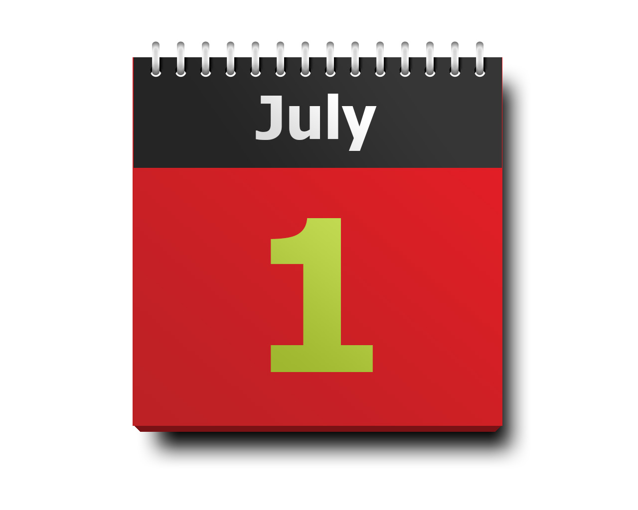 July1calendar icon